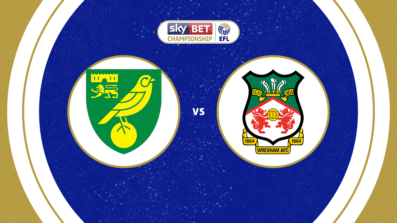 Norwich City vs Wrexham poster
