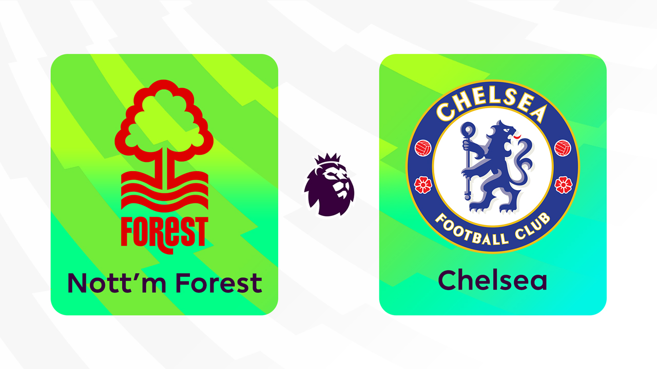 Nottingham Forest vs Chelsea poster