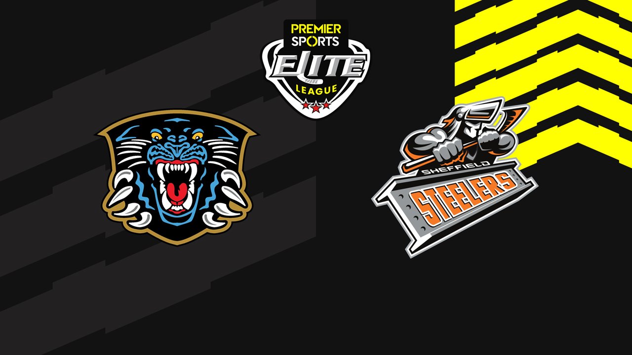 Nottingham Panthers vs Sheffield Steelers poster Nottingham Panthers vs Sheffield Steelers poster