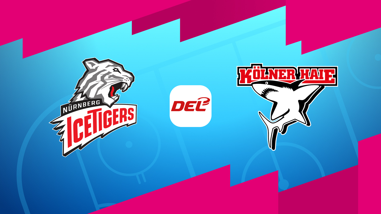 Nürnberg Ice Tigers vs Kölner Haie poster Nürnberg Ice Tigers vs Kölner Haie poster