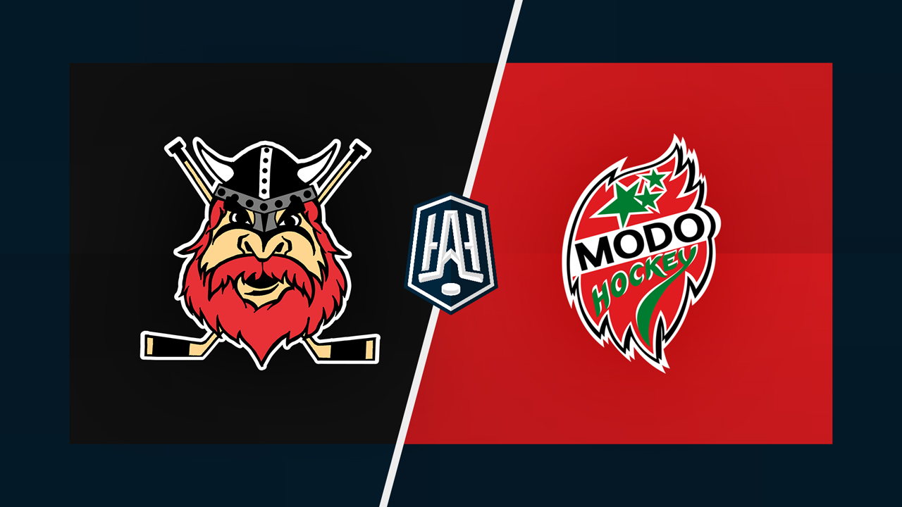 Nybro Vikings vs Modo Hockey poster Nybro Vikings vs Modo Hockey poster