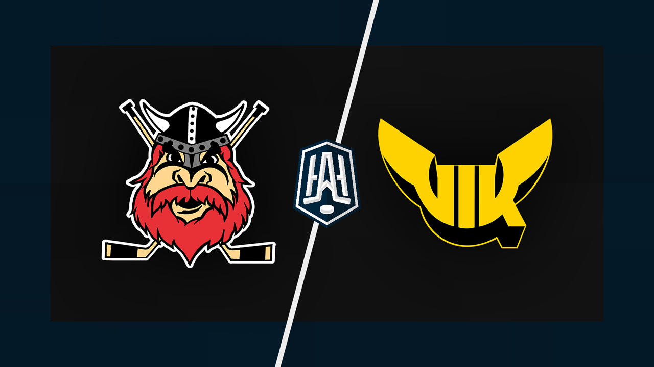 Nybro Vikings vs VIK Västerås HK poster Nybro Vikings vs VIK Västerås HK poster