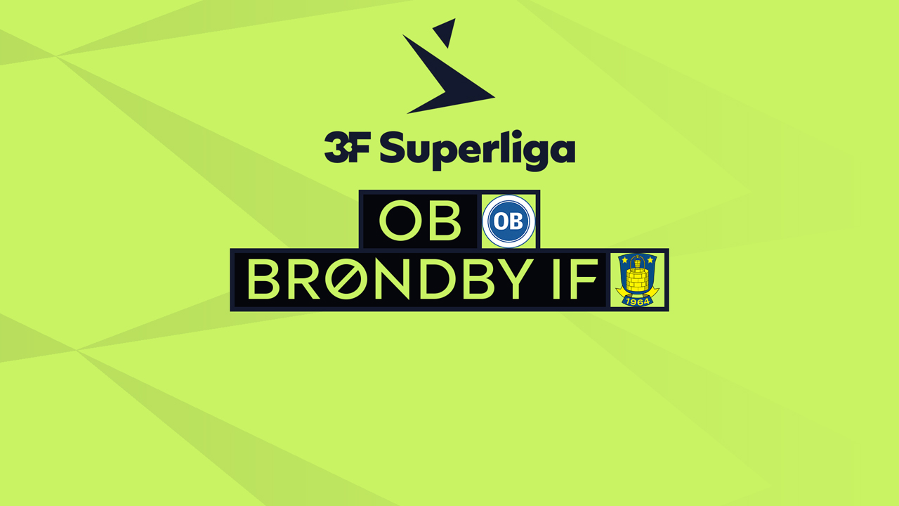 Odense BK vs Brøndby poster