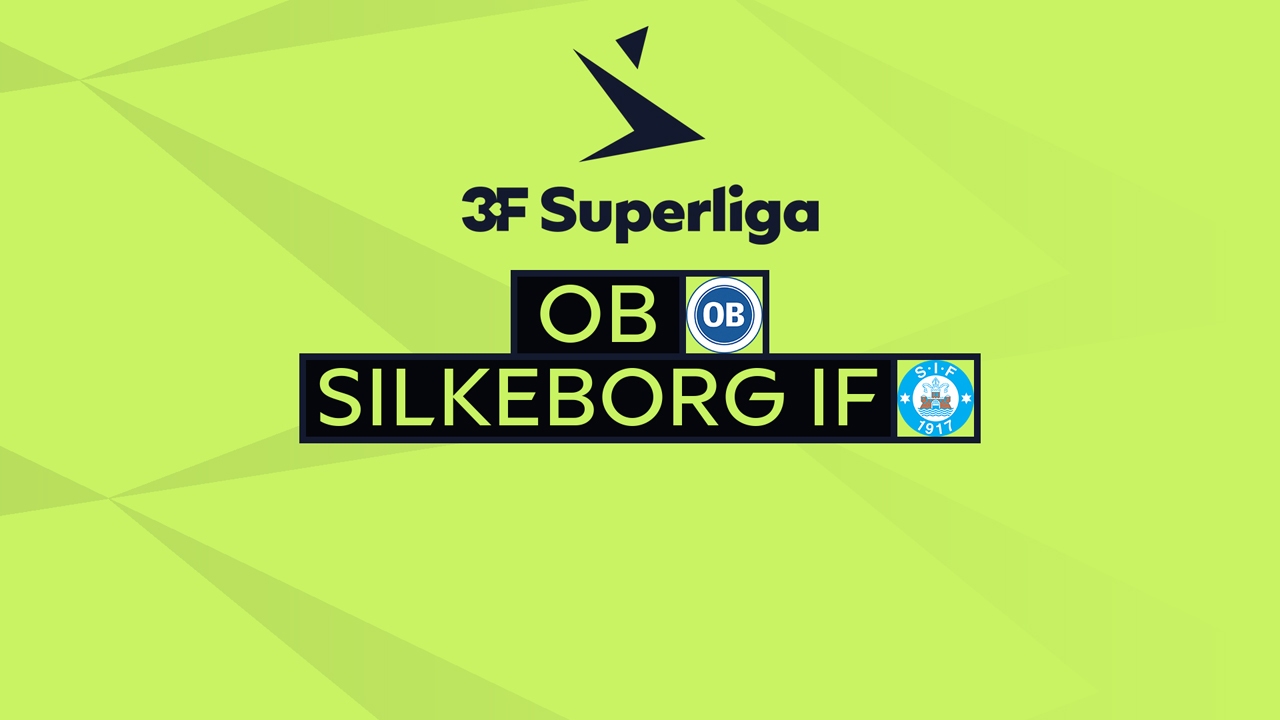 Odense BK vs Silkeborg IF poster