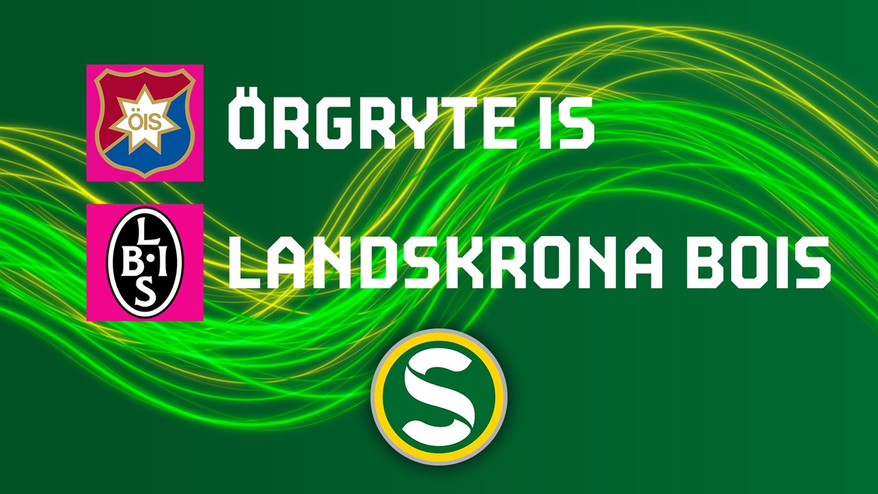Oergryte vs Landskrona poster