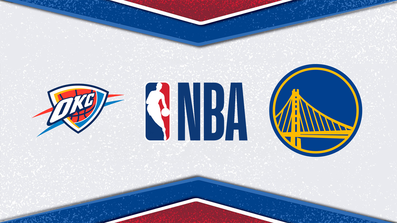Oklahoma City Thunder vs Golden State Warriors poster