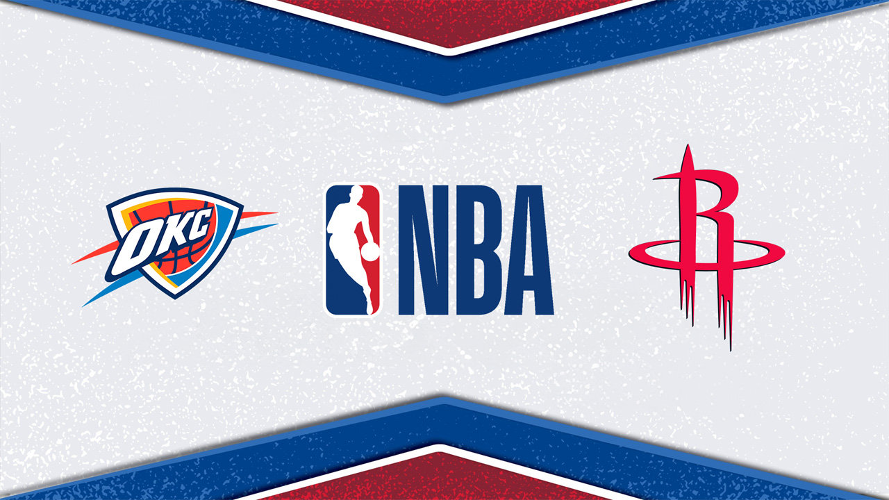 Oklahoma City Thunder vs Houston Rockets poster
