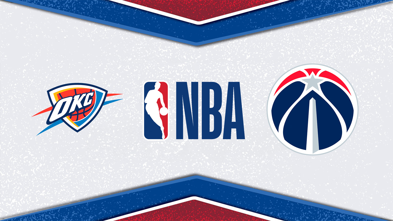 Oklahoma City Thunder vs Washington Wizards poster