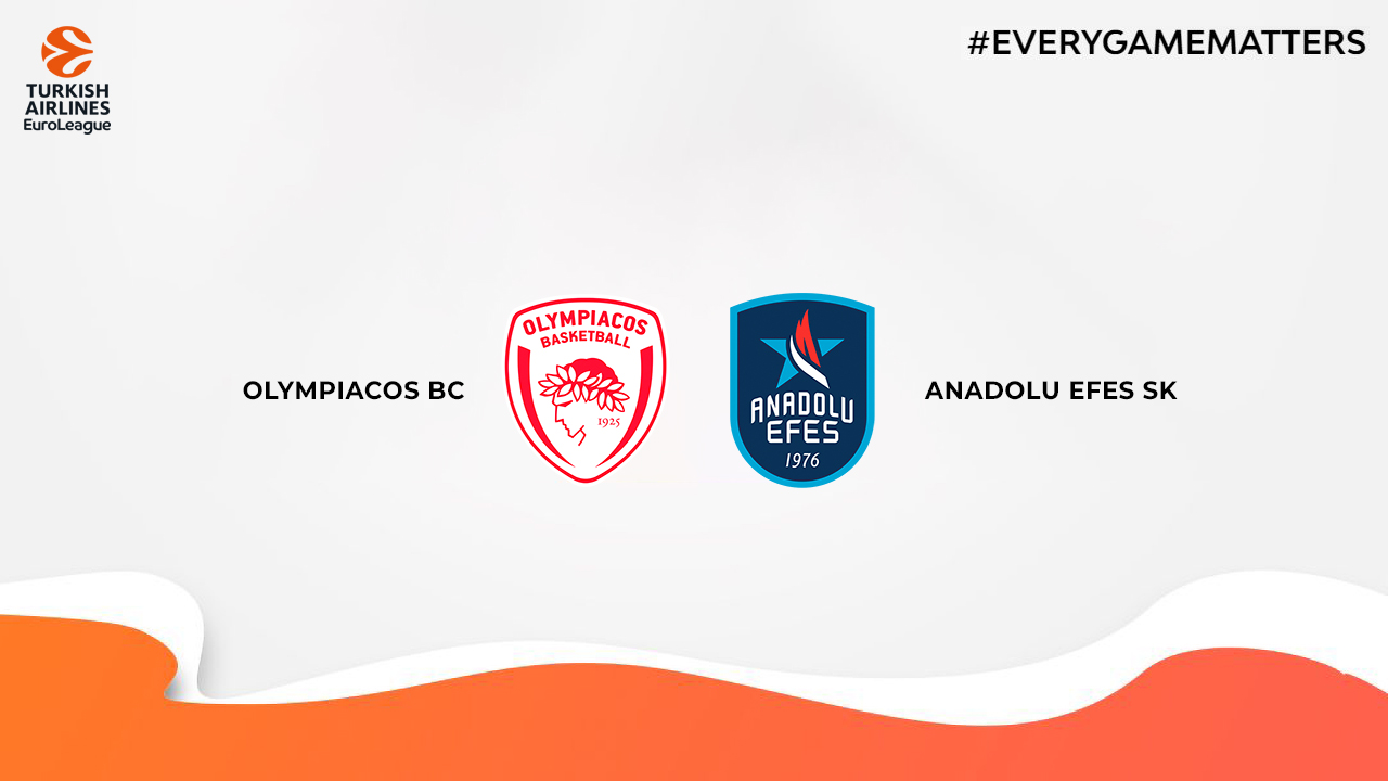 Olympiacos BC vs Anadolu Efes SK poster