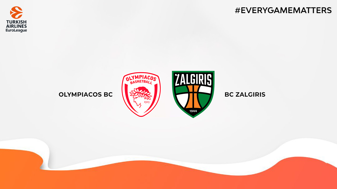 Olympiacos BC vs BC Žalgiris poster