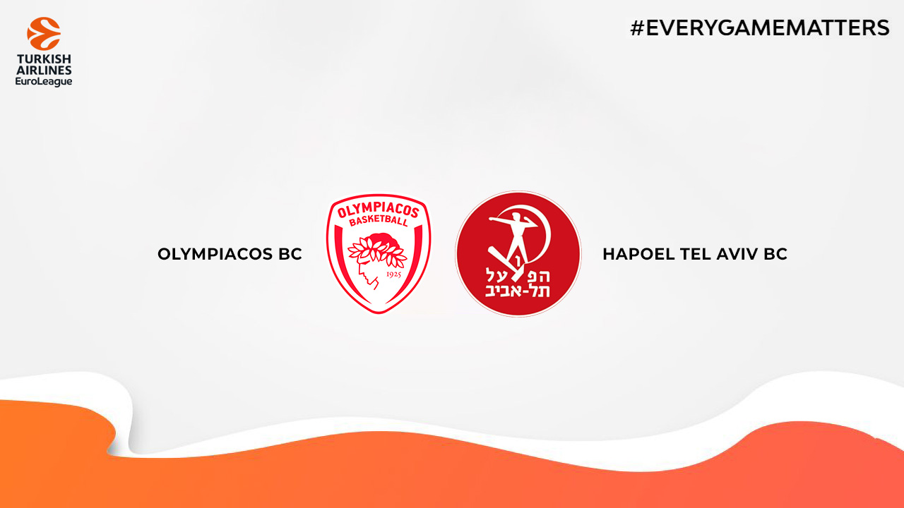 Olympiacos BC vs Hapoel Tel Aviv BC poster