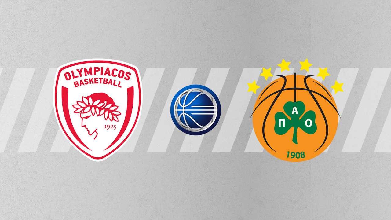 Olympiacos BC vs Panathinaikos BC poster