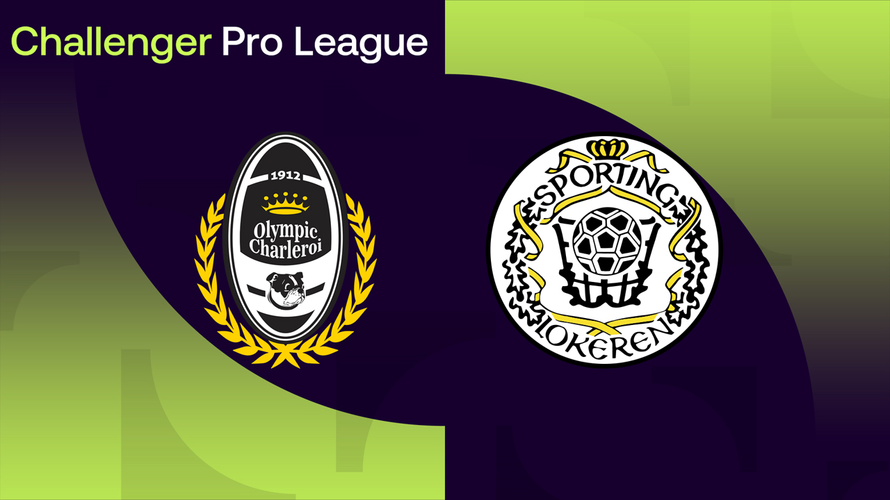 Olympic Charleroi vs Lokeren-Temse poster Olympic Charleroi vs Lokeren-Temse poster