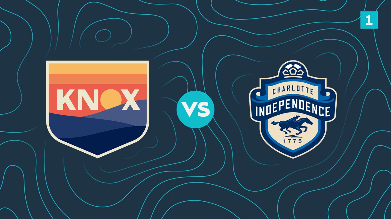 One Knoxville SC vs Charlotte Independence poster