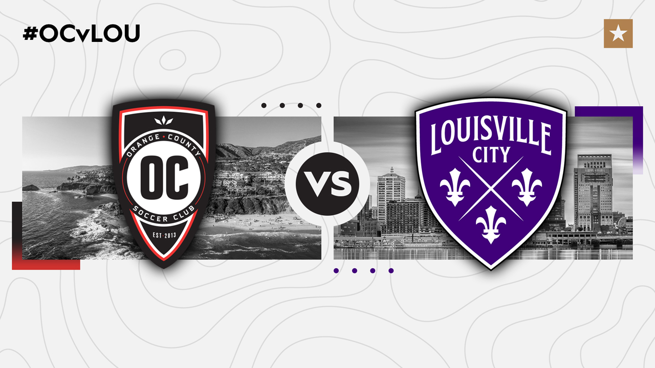 Orange County SC vs Louisville City poster