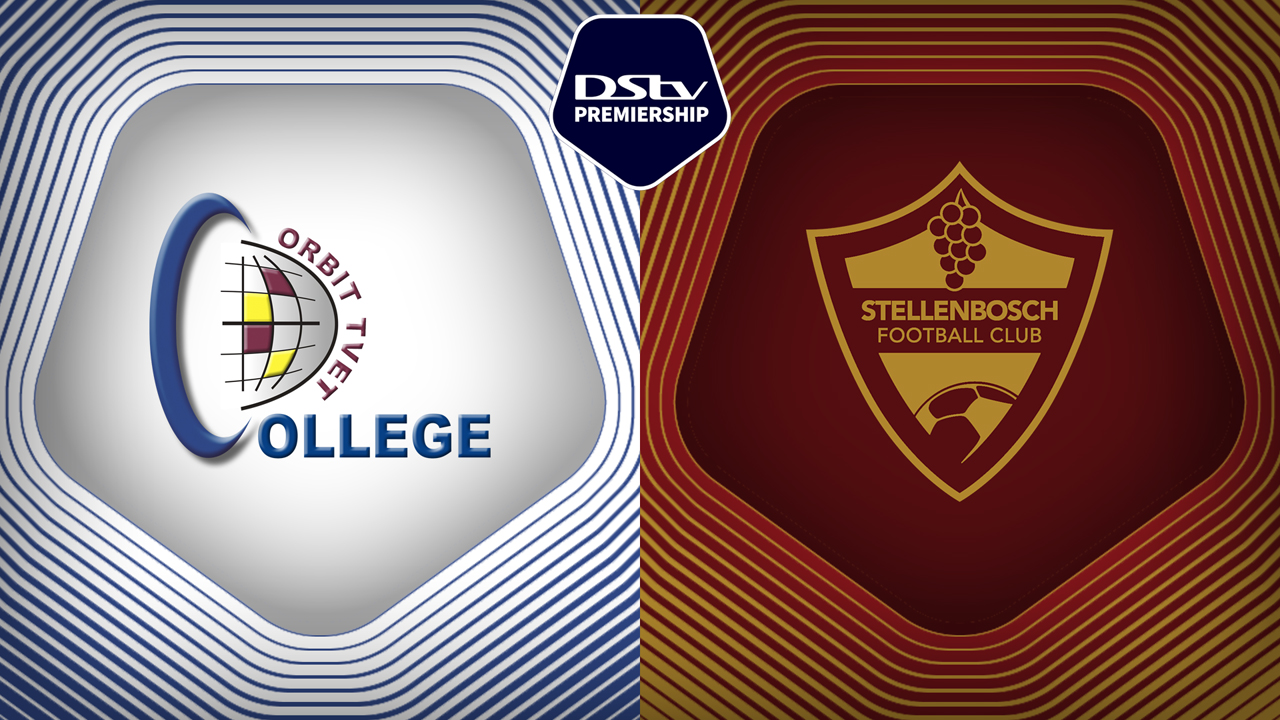 Orbit College vs Stellenbosch poster Orbit College vs Stellenbosch poster