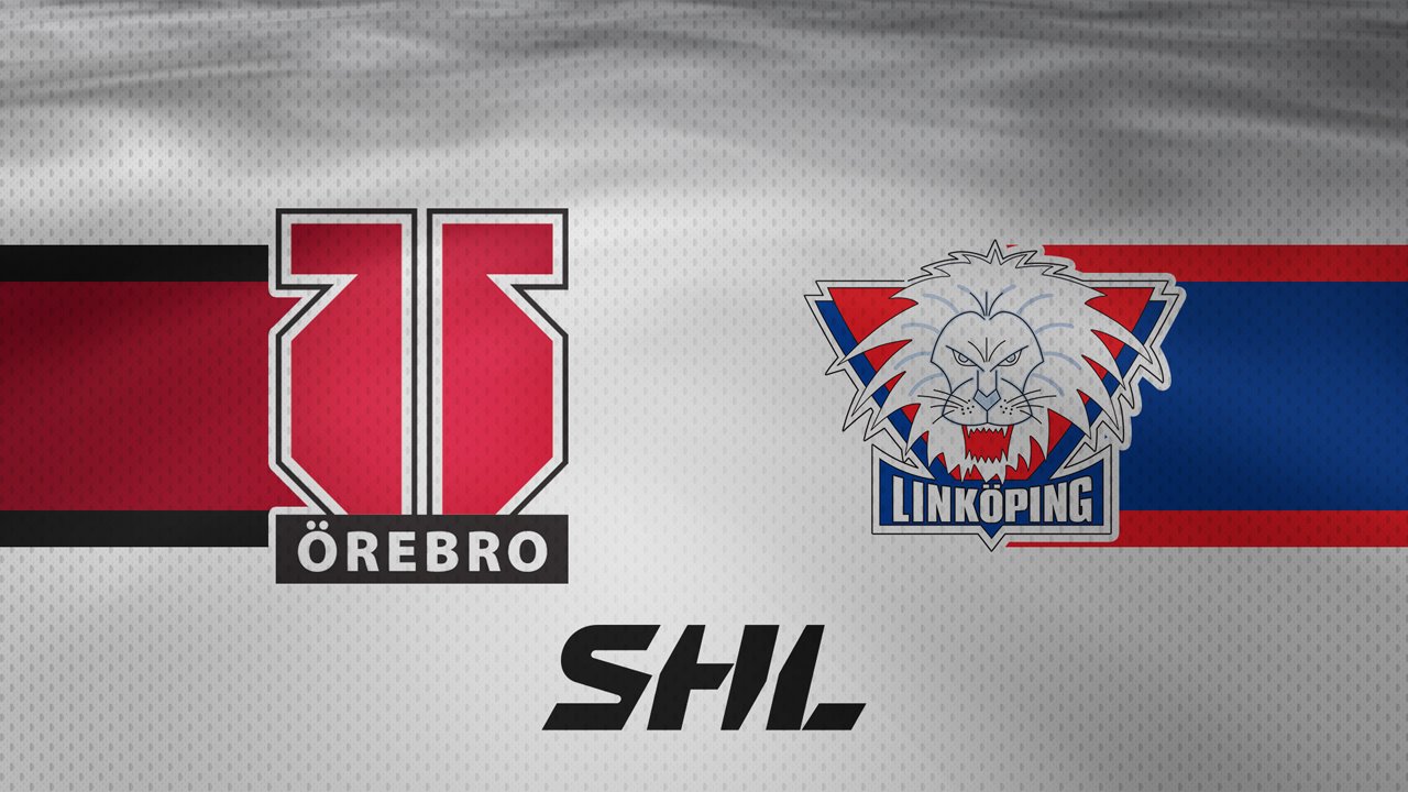 Örebro HK vs Linköpings HC poster