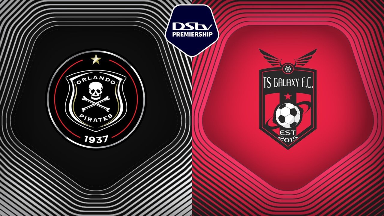 Orlando Pirates vs TS Galaxy poster Orlando Pirates vs TS Galaxy poster