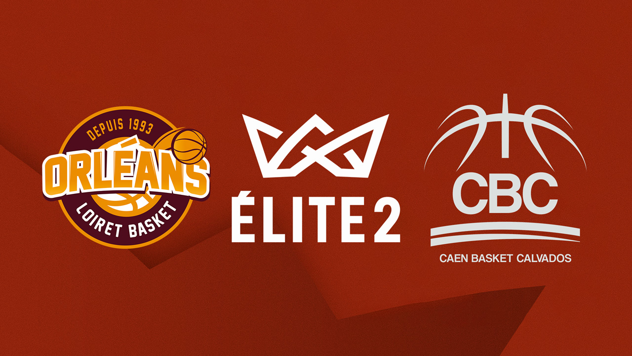 Orléans Loiret Basket vs Caen Basket Calvados poster Orléans Loiret Basket vs Caen Basket Calvados poster