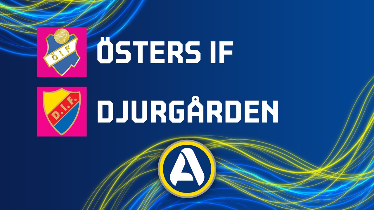 Osters IF vs Djurgaarden poster