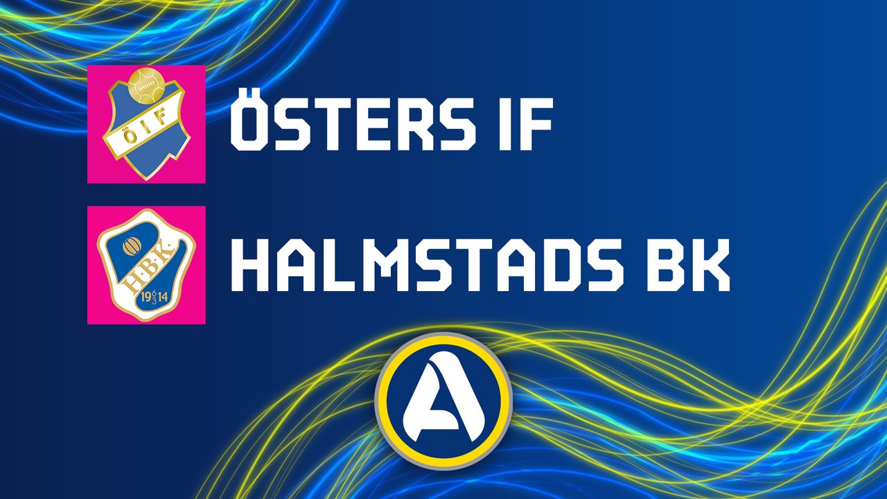 Osters IF vs Halmstad poster