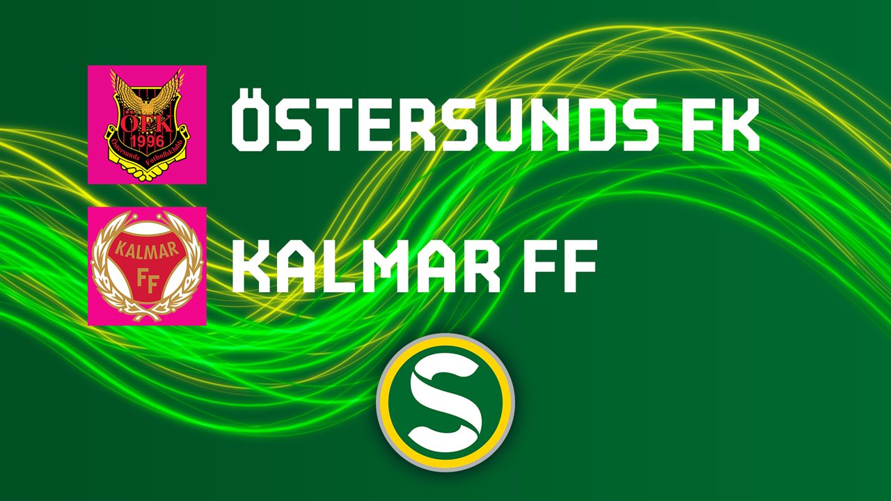 Ostersund vs Kalmar FF poster