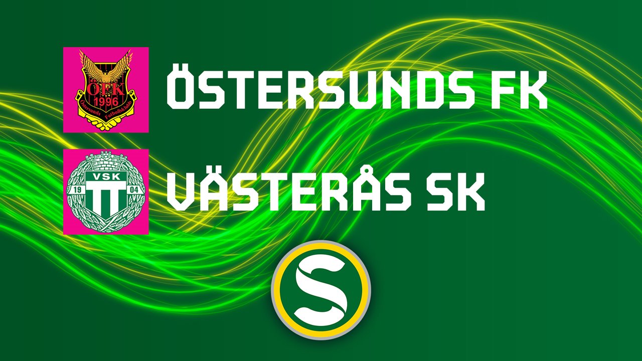 Ostersund vs Vaesteraas SK poster
