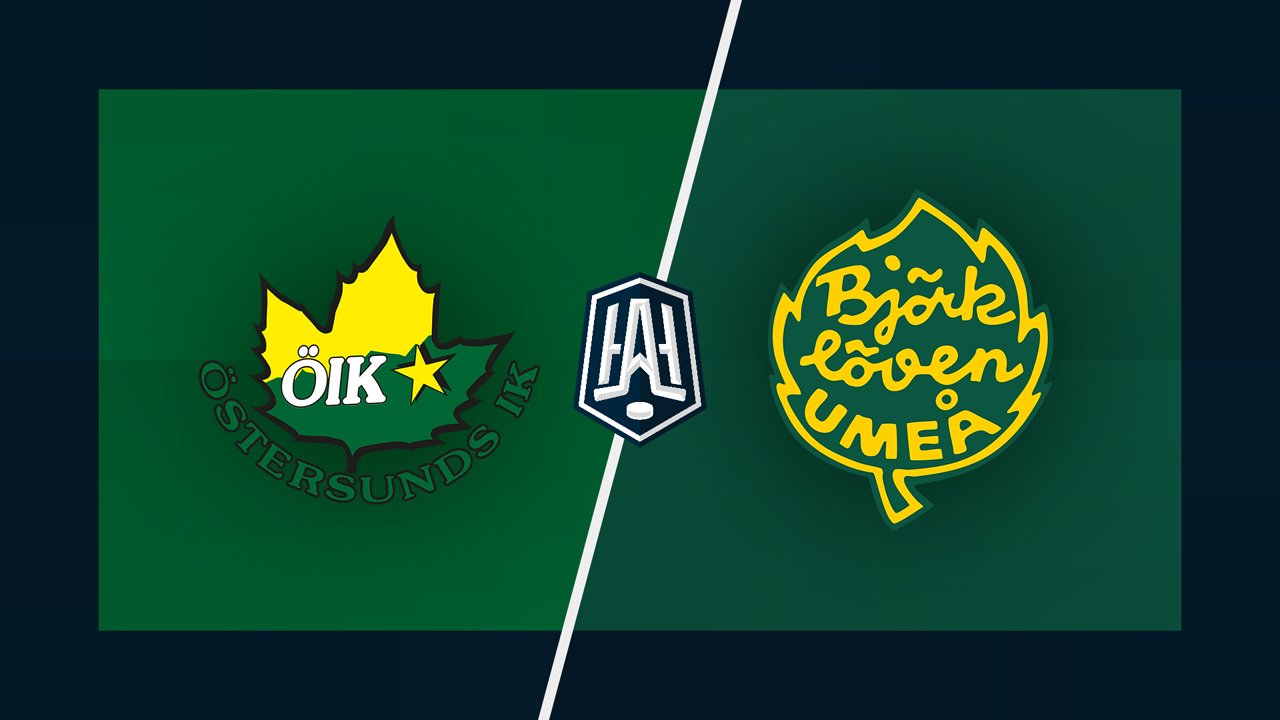 Östersunds IK vs IF Björklöven poster Östersunds IK vs IF Björklöven poster