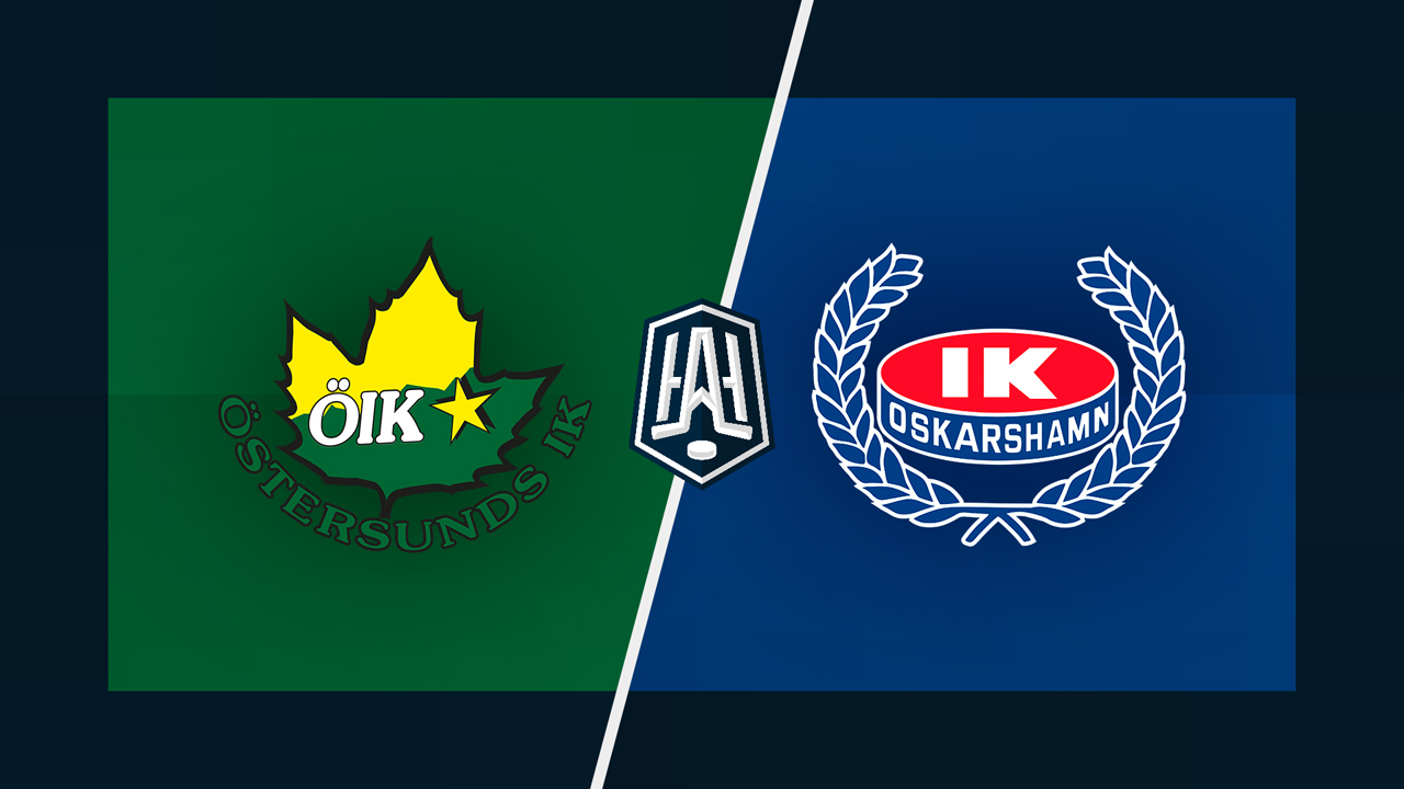 Östersunds IK vs IK Oskarshamn poster