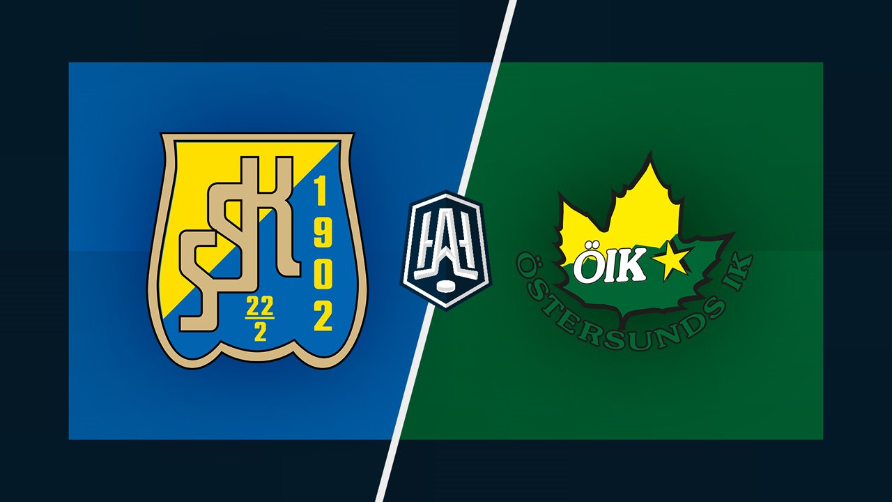 Östersunds IK vs Södertälje SK poster Östersunds IK vs Södertälje SK poster