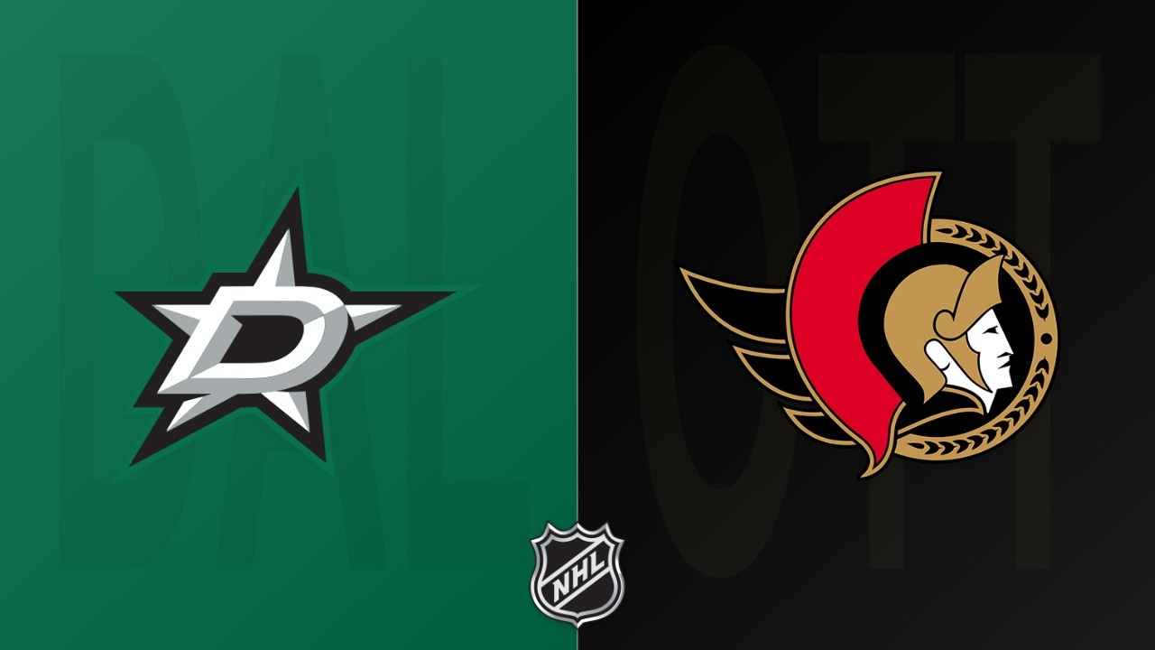 Ottawa Senators vs Dallas Stars poster