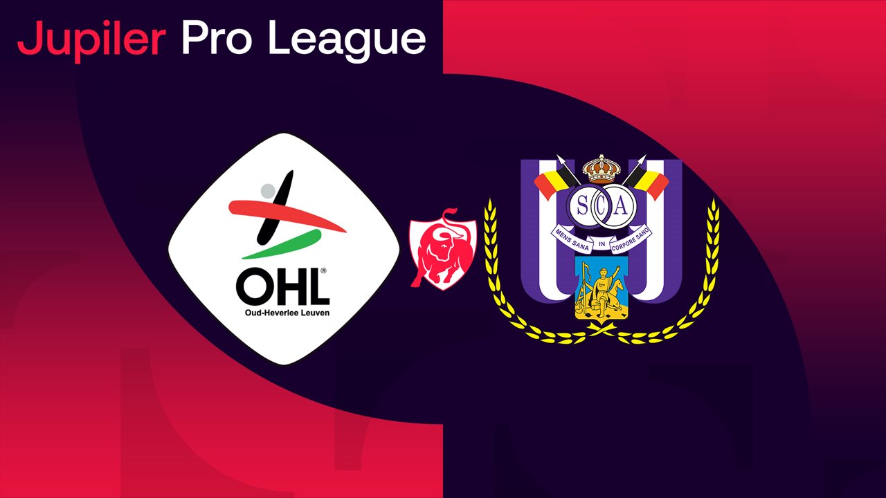 Oud-Heverlee Leuven vs Anderlecht poster Oud-Heverlee Leuven vs Anderlecht poster