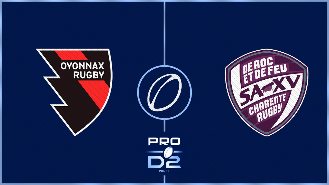 Oyonnax Rugby vs Soyaux Angoulême XV Charente poster