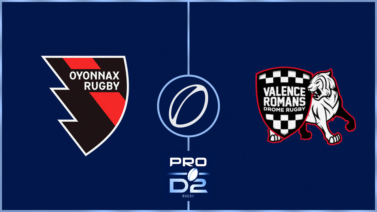 Oyonnax Rugby vs Valence Romans Drôme Rugby poster