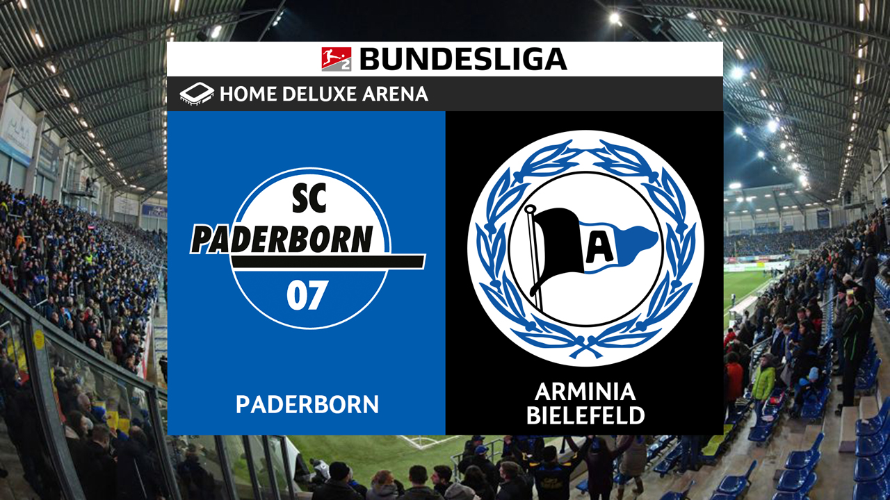 Paderborn vs Arminia Bielefeld poster