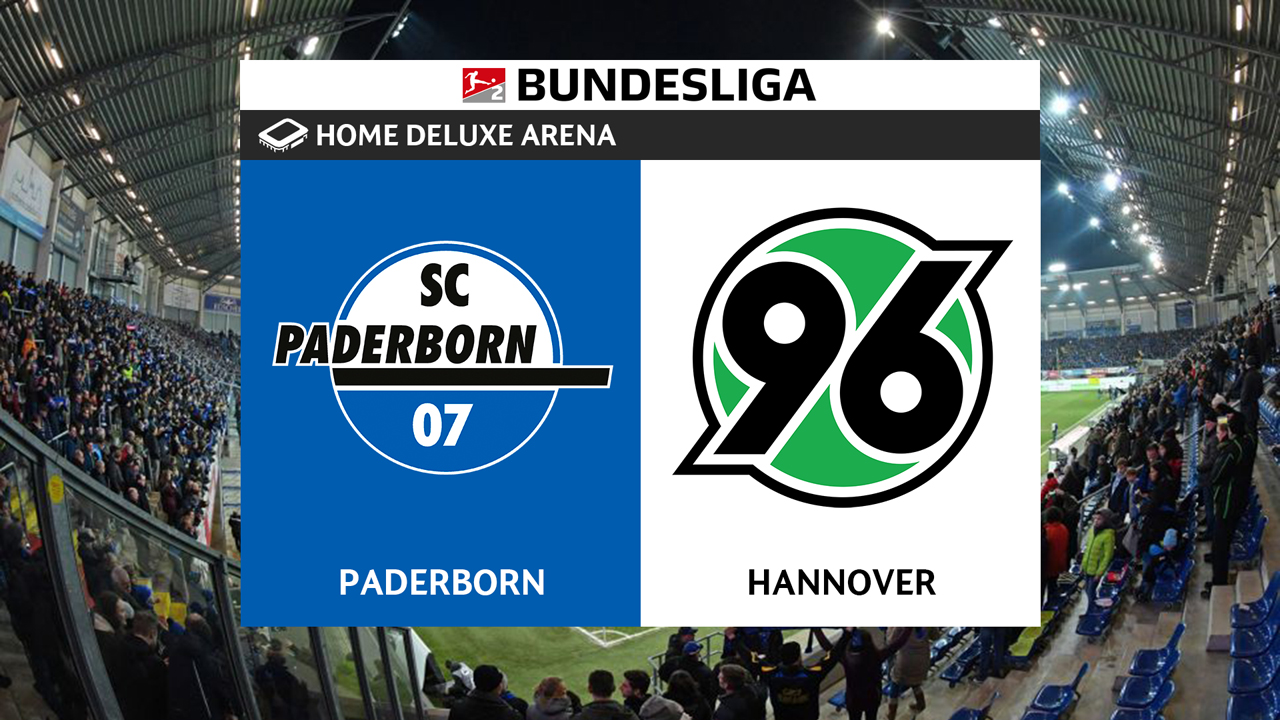 Paderborn vs Hannover poster Paderborn vs Hannover poster