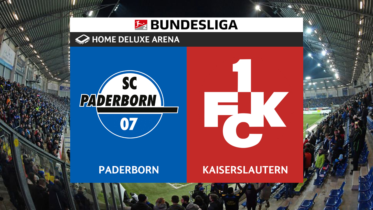Paderborn vs Kaiserslautern poster Paderborn vs Kaiserslautern poster