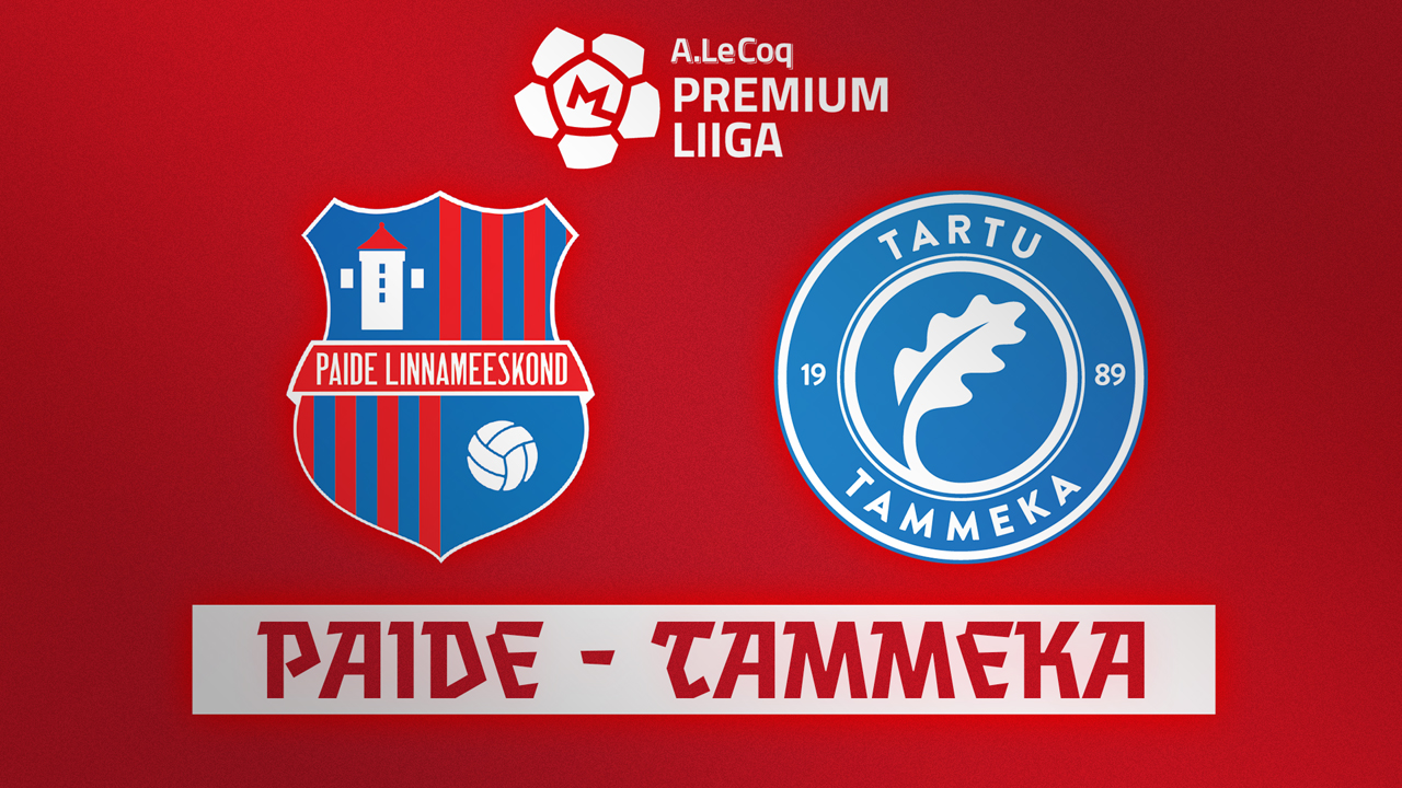 Paide Linnameeskond vs Tartu JK Tammeka poster