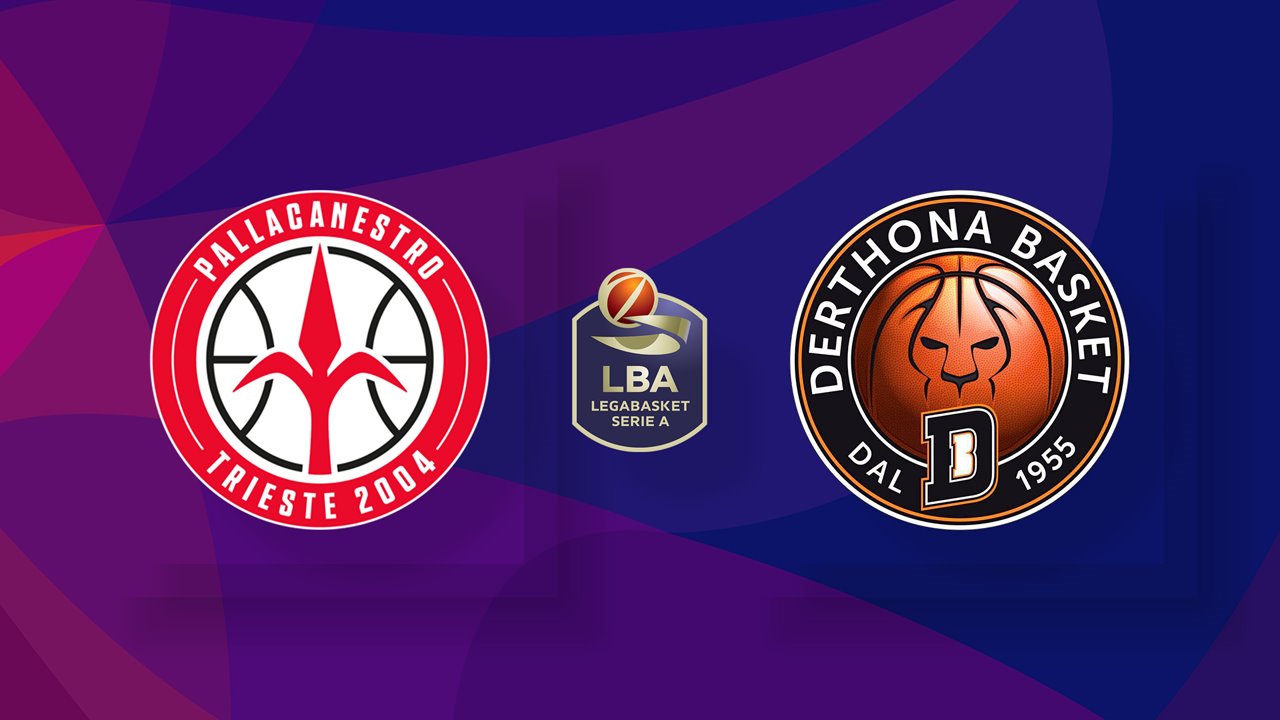 Pallacanestro Trieste vs Derthona Basket poster
