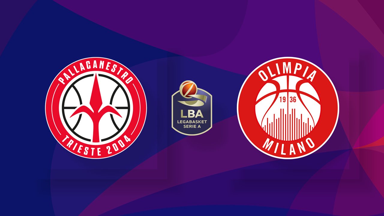 Pallacanestro Trieste vs Olimpia Milano poster
