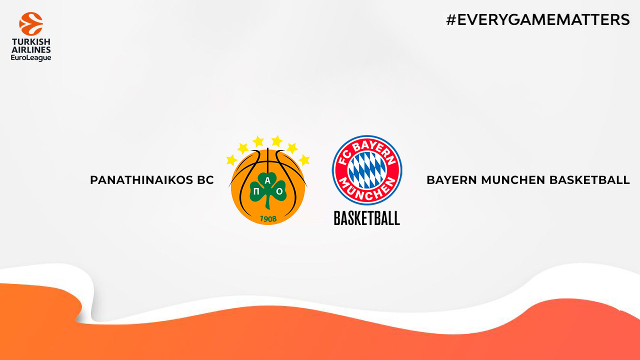 Panathinaikos BC vs Bayern München Basketball poster Panathinaikos BC vs Bayern München Basketball poster