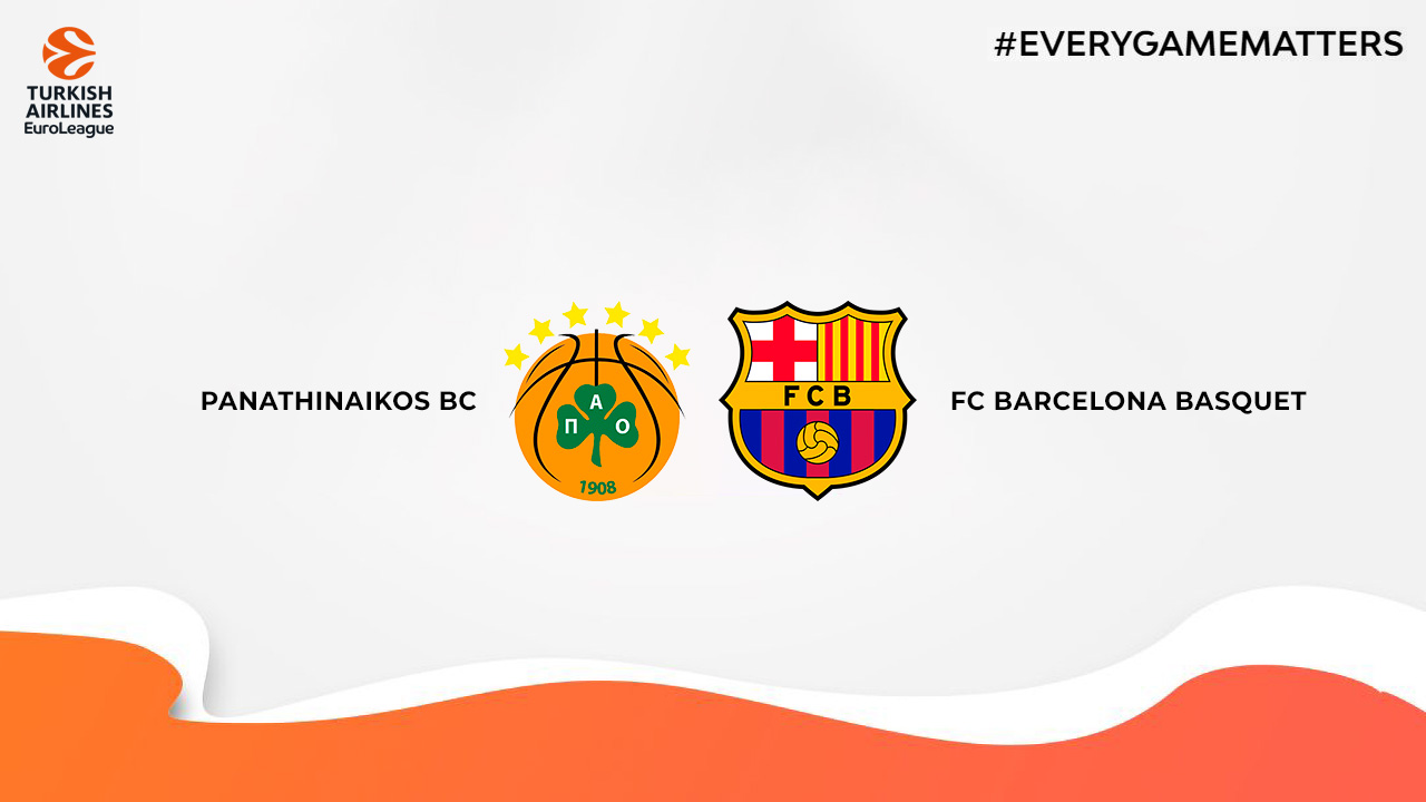 Panathinaikos BC vs FC Barcelona Basquet poster