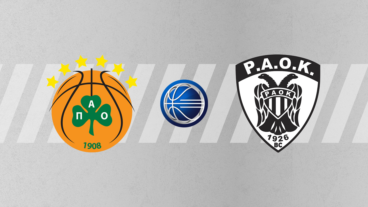 Panathinaikos BC vs PAOK BC poster