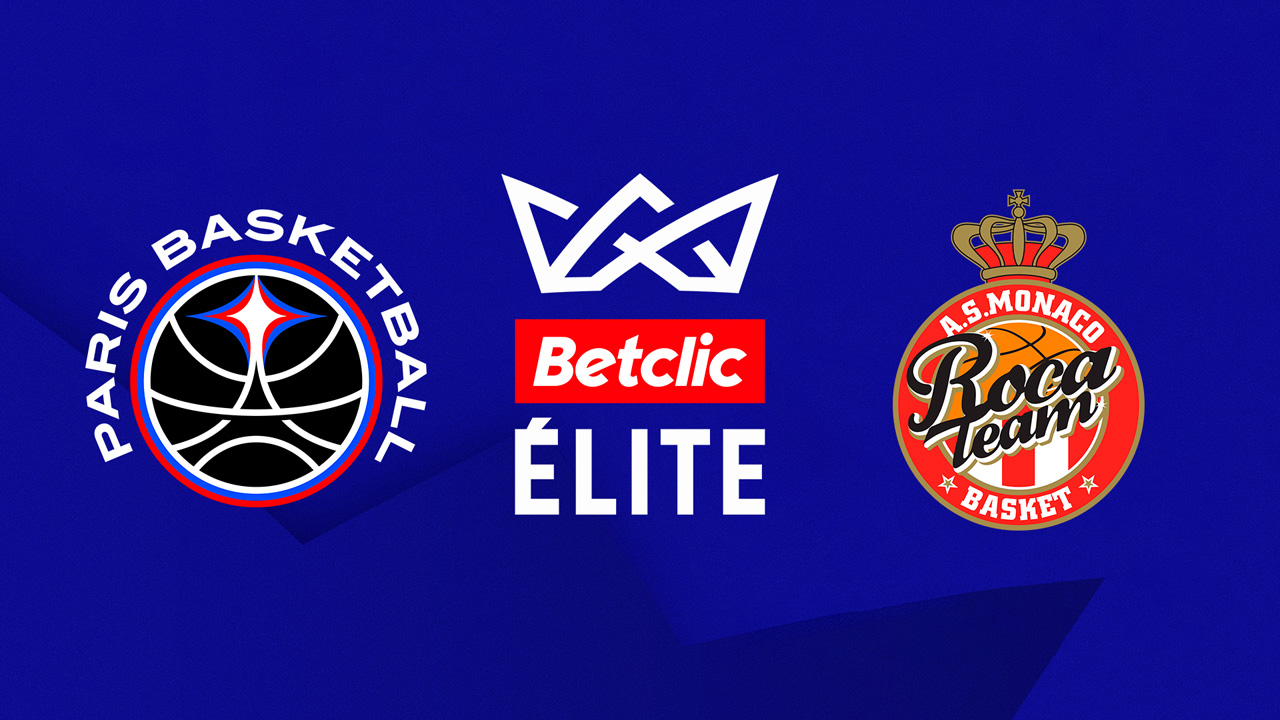 Paris Basketball vs AS Monaco Basket poster Paris Basketball vs AS Monaco Basket poster