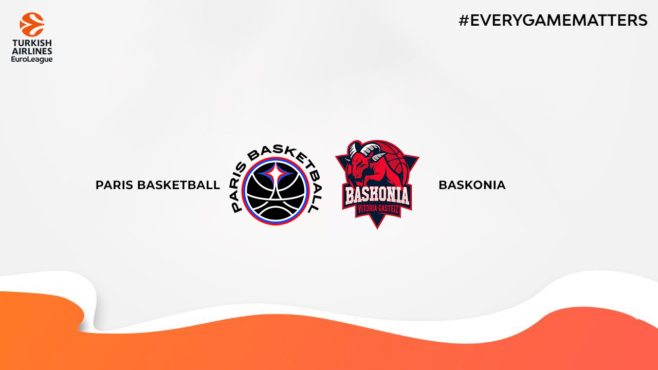 Paris Basketball vs Baskonia poster