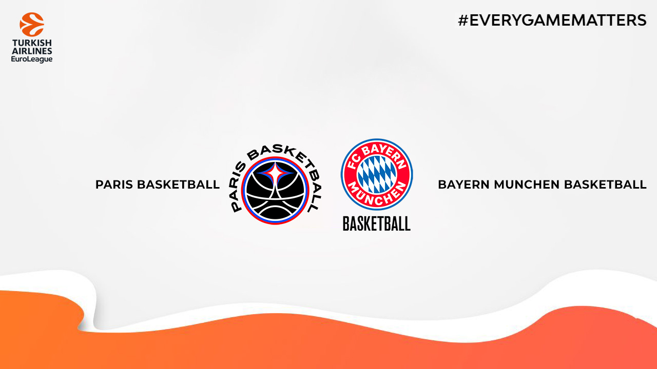 Paris Basketball vs Bayern München Basketball poster