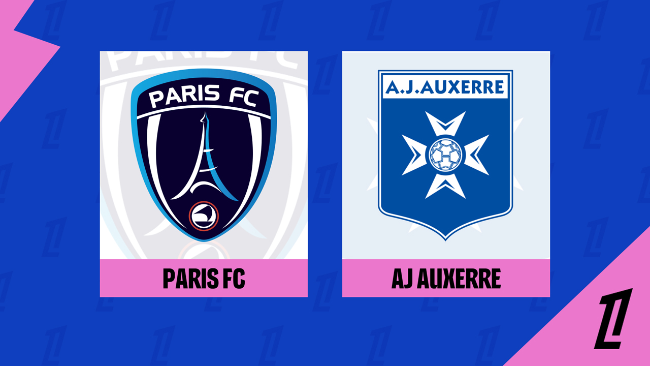 Paris FC vs Auxerre poster