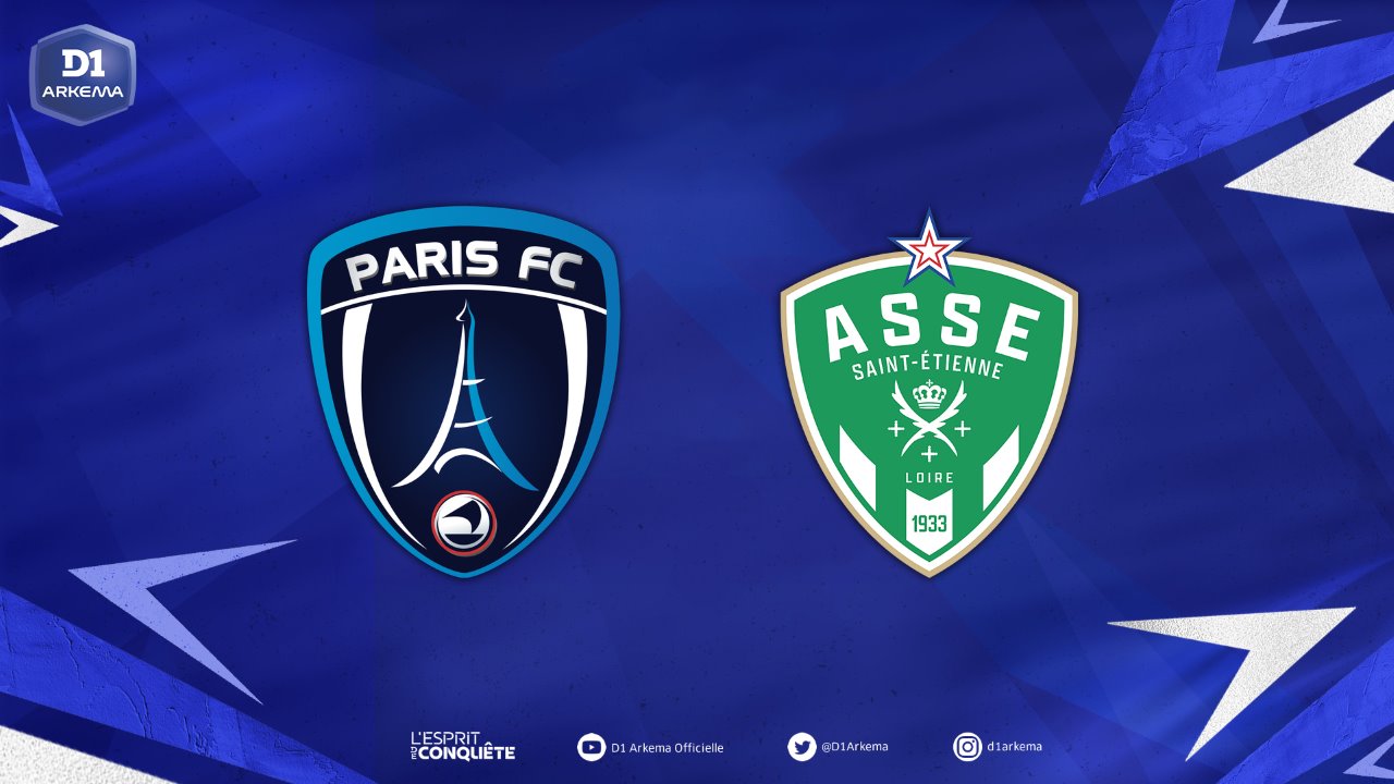 Paris FC Women vs Saint-Étienne Women poster Paris FC Women vs Saint-Étienne Women poster