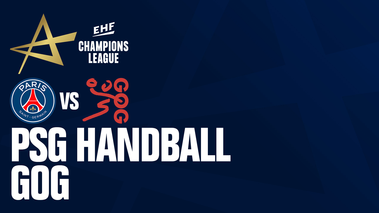 Paris Saint-Germain Handball vs GOG Håndbold poster Paris Saint-Germain Handball vs GOG Håndbold poster
