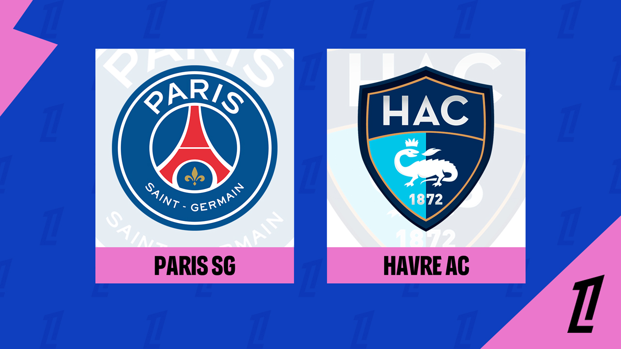 Paris SG vs Le Havre poster Paris SG vs Le Havre poster